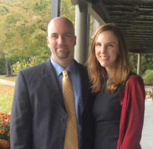 Online MBA student Russell Glenn and his wife Laura