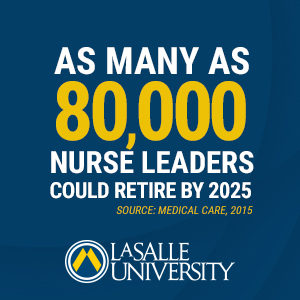 La Salle's RN to BSN program can help you prepare for nurse leadership